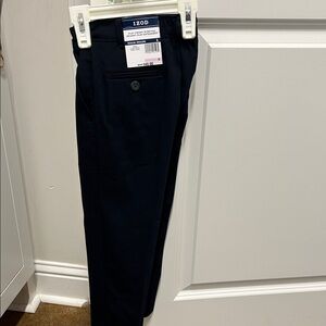 Izod Men's Dark Blue Dress Pants